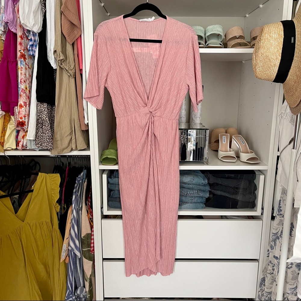 all in favor dress (blush)